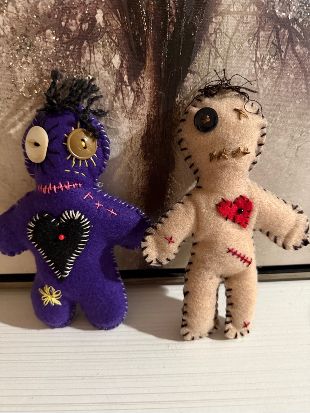 Voodoo buddies set up two homemade